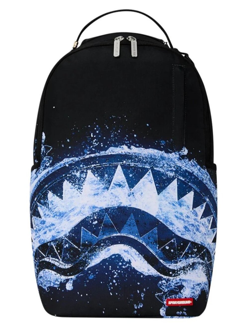 Sprayground WAVEBREAKER Shark Backpack🔥New Black Bookbag Large School Bag
